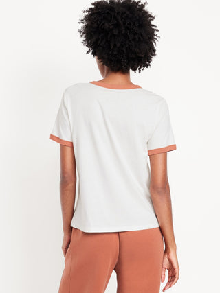 Camiseta Manga Corta con Logo