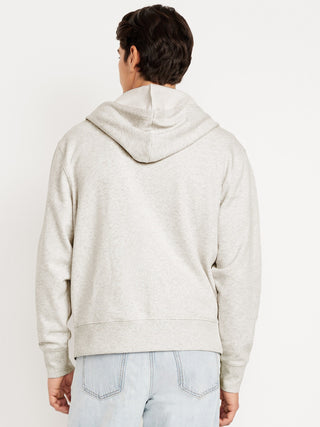 Sudadera Oversize con Zipper y Logo Delantero