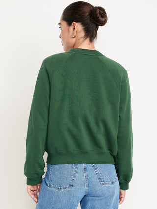 Crewneck Sweatshirt with Front Logo