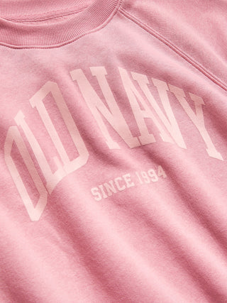 Crewneck Sweatshirt with Front Logo