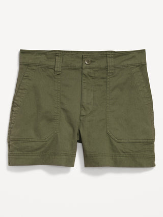 Short Talle Alto con Bolsillos