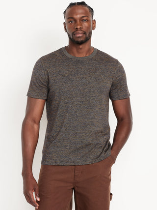 Camiseta Cuello Redondo de Algodón