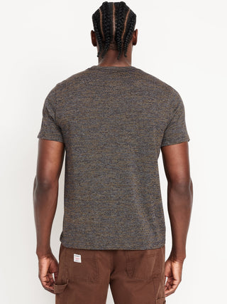 Camiseta Cuello Redondo de Algodón