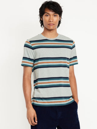 Camiseta Cuello Redondo de Algodón