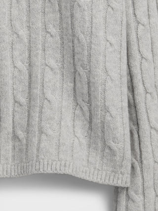 Sudadera Cuello Redondo de Punto Trenzado