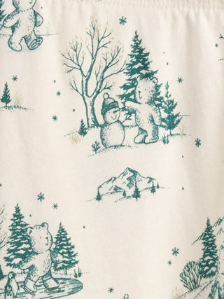 Pantalón con Cintura Elástica y Estampado, Bebé