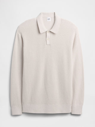 Polo Manga Larga de Canalé