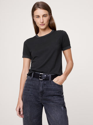 Camiseta Manga Corta de Algodón.