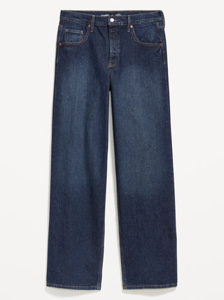 Jeans Slouchy Talle Medio con Bolsillos