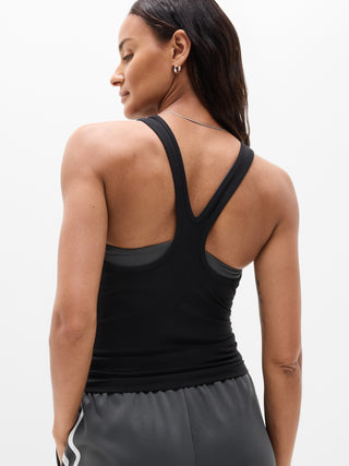 Camiseta sin Mangas con Espalda Cruzada