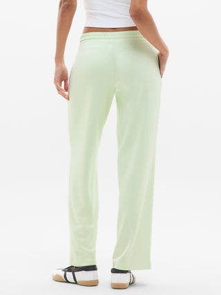 Pantalón Recto Talle Medio con Bolsillos