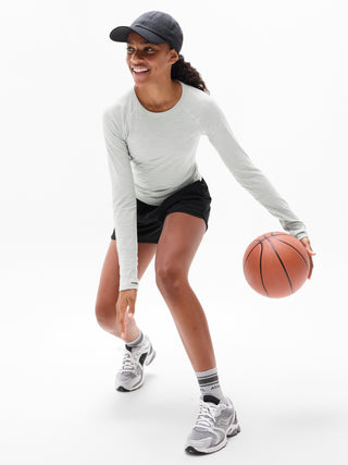 Camiseta Manga Larga sin Costuras, Niña