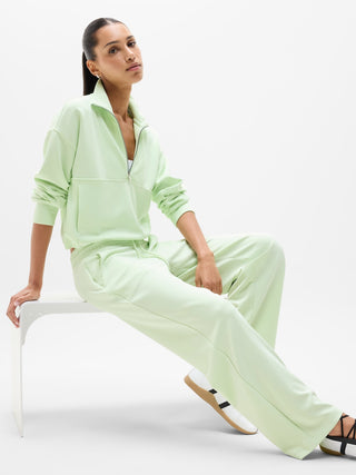 Pantalón Recto Talle Medio con Bolsillos