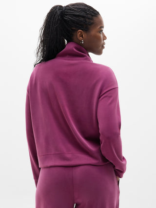 Sudadera Deportiva Cuello Alto con Cremallera