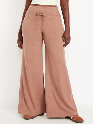 Pantalón Talle Alto con Cintura Elástica