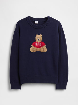 Sudadera Cuello Redondo con Oso Brannan, Niño