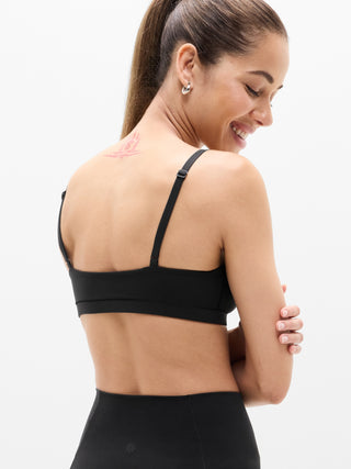 Sujetador Deportivo con Escote Redondo