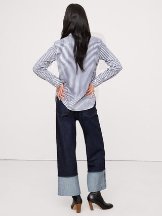 Camisa Manga Larga de Algodón