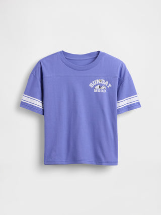 Camiseta Mangas Corta con Gráfico, Niña