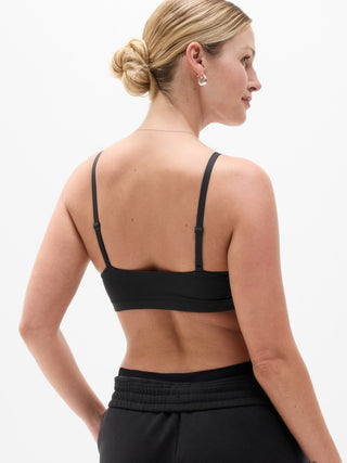 Sujetador Deportivo con Escote Redondo