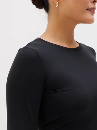 Camiseta Ajustada Manga Larga