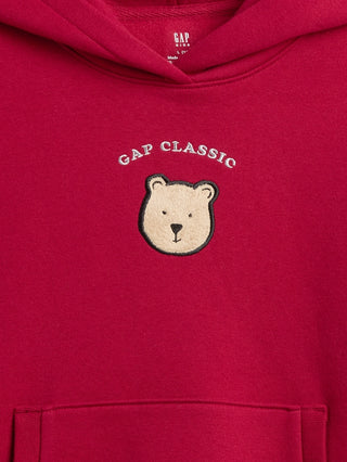 Sudadera Cuello Redondo con Oso Brannan Bordado, Niña