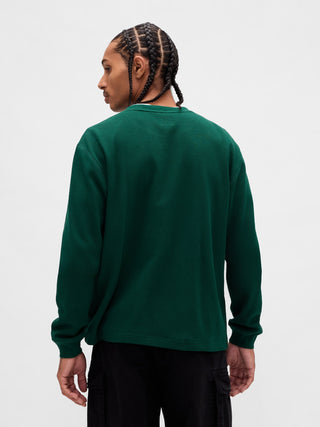 Sudadera Cuello Redondo de Algodón