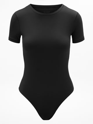 Body Manga Corta Cuello Redondo