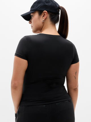 Camiseta Ajustada Manga Corta