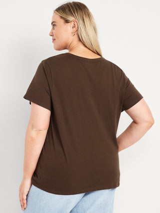 Camiseta Manga Corta de Algodón