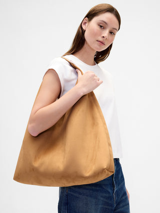 Bolso de Gamusa con Correa Corta