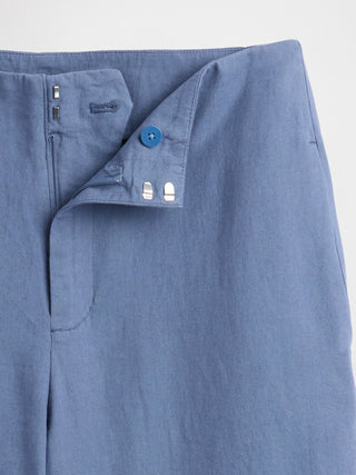 Pantalón Tobillero Talle Alto con Bolsillos