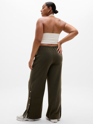 Pantalón Deportivo de Talle Medio con Broches