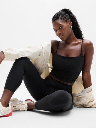 Sujetador Corto con Detalle Canalé