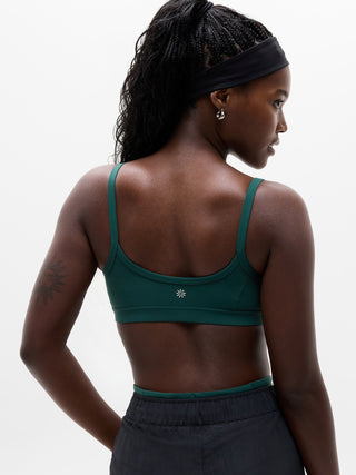 Sujetador Deportivo con Escote Cuadrado