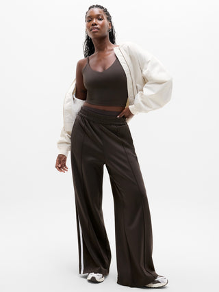 Sujetador Deportivo Cuello V con Logo