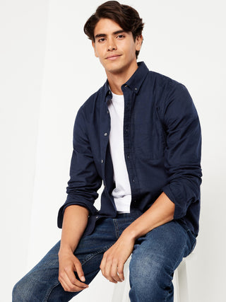 Camisa Manga Larga de Algodón