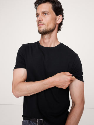 Camiseta Manga Corta de Algodón