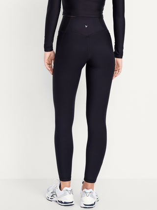 Extra-High Waisted PowerSoft Boundless 7/8 Pocket Leggings – No Front Seam.