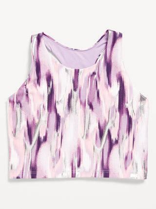 Sujetador Deportivo con Tirantes Anchos, Niña