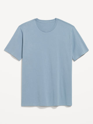 Camiseta Manga Corta Cuello Redondo de Algodón