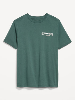 Camiseta Manga Corta con Gráfico, Hombre