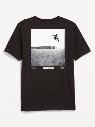 Camiseta Manga Corta con Gráfico, Hombre