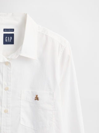 Camisa Manga Larga con Bordado Oso Brannan