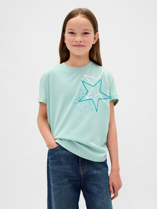 Girl's Short Sleeve Graphic Tee