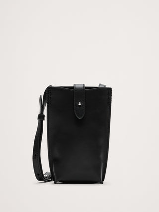 Bolso Bandolera con Correa Ajustable de Piel