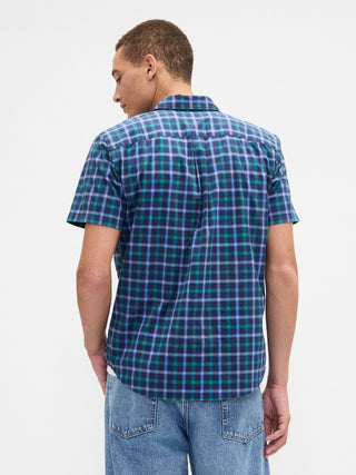 Camisa Manga Corta con Estampado Floral