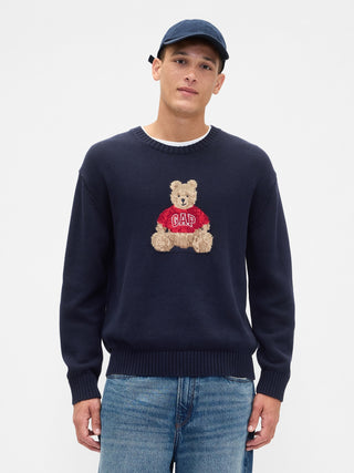 Sudadera Cuello Redondo con Oso Brannan