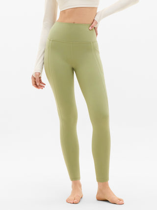 Legging Talle Alto con Largo 7/8 con Bolsillo