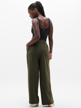 Pantalón Talle Alto con Bolsillos